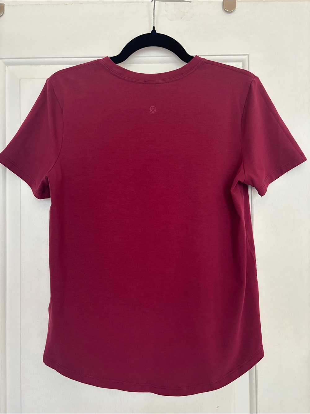Lululemon Love Crew Tee, Ripened Raspberry, size 6 - Picture 2 of 3